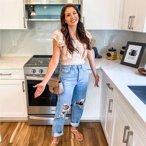 AG 90s Mid Rise Loose Fit Boyfriend Jeans Size 26 (Fits like 27)